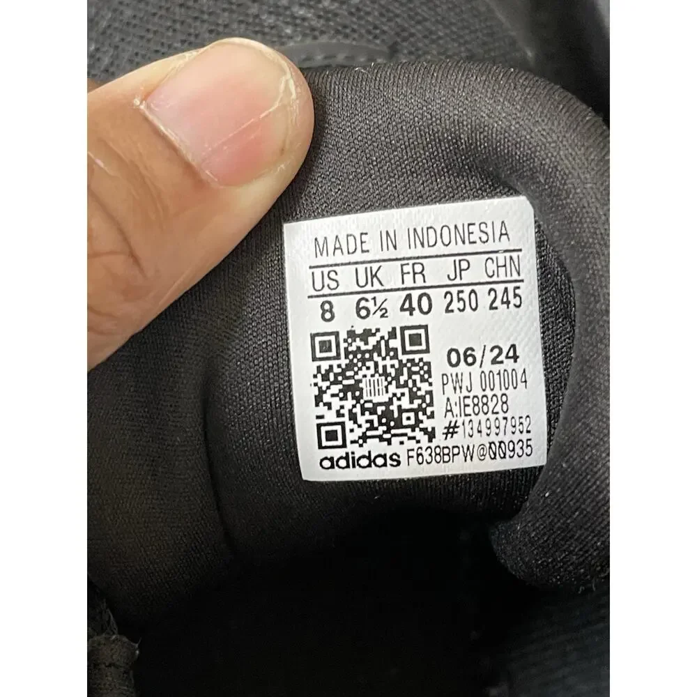 Adidas Runfalcon 5 Triple Black Women's Running Shoes Size 8